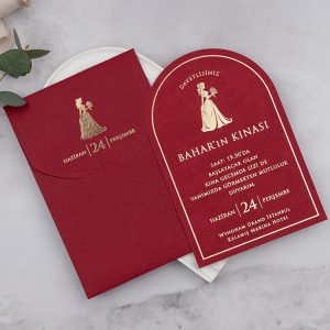 Erdem Davetiye Kına Kartı 23